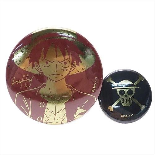 ミートザワンピース オールフェイス 缶バッチ ルフィ ワンピース