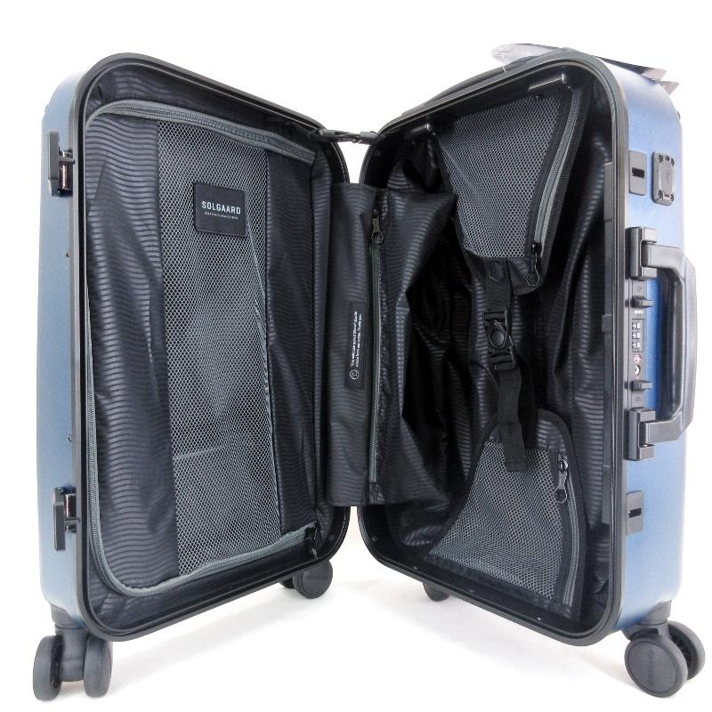 沖なはです！SOLGAARD キャリーケース USBポート付き 吊り下げ 沖なは