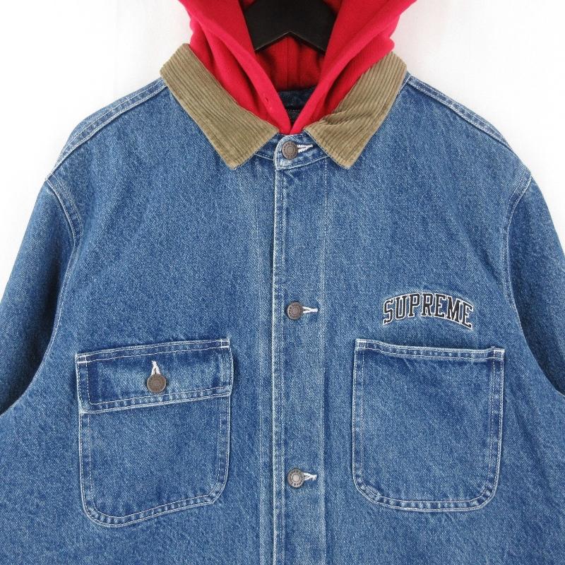 Supreme デニムフードジャケット Supreme】【リーバイス】【アウター