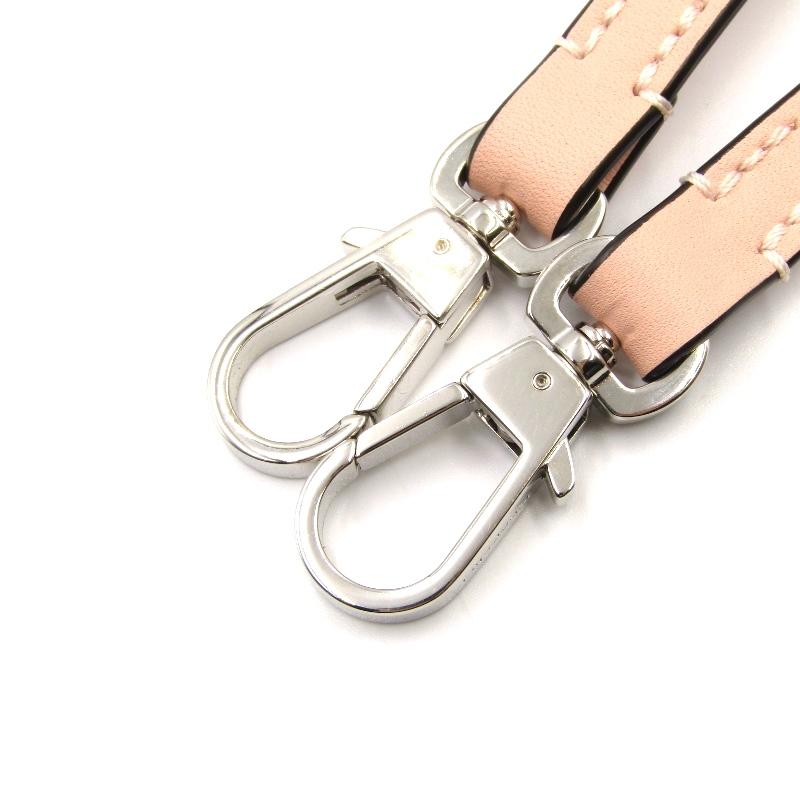 中古 エルベシャプリエ レザーストラップ＆チャーム マスティック