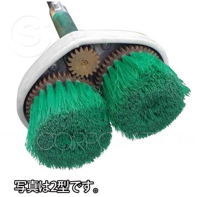 防水電動ポリッシャー エタニ電動デッキブラシ4型（業務用） : 水質