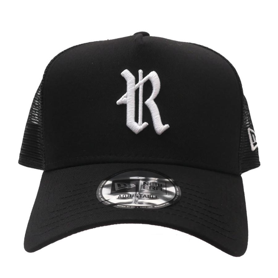 RHC Ron Herman x NEW ERA メッシュ Rロゴ キャップ 黒 Ron Herman