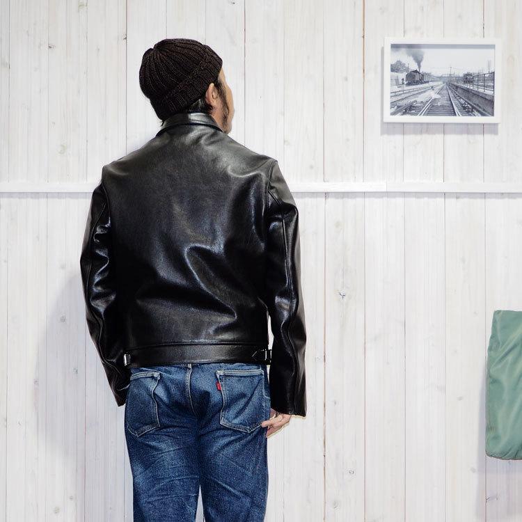 666 666 LEATHER WARE (666レザーウエア）マイウェイマン 襟付き