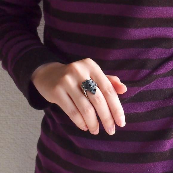 DECOvienya（デコヴィーニャ）こうもりリング シルバー925 メンズ