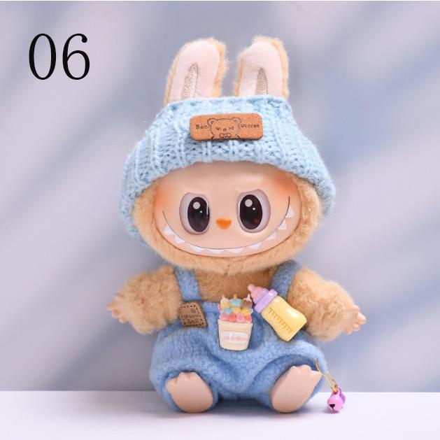 新品 13色 THE MONSTERS Exciting Macaron ぬいぐるみ用服 LABUBU