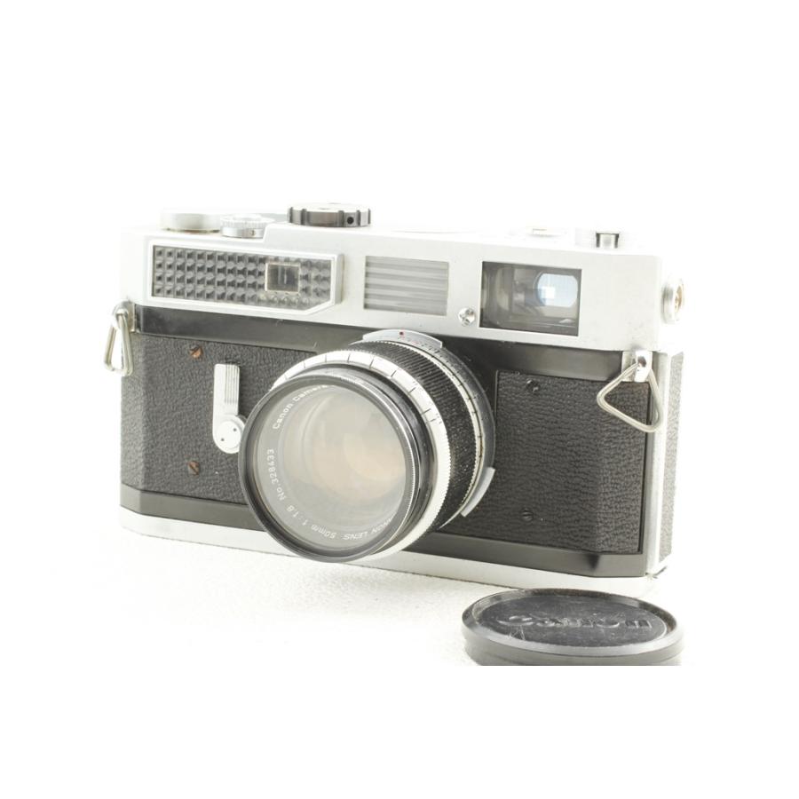 キャノン7 50mm F1.8 レンジファインダー カメラ純正ケース付