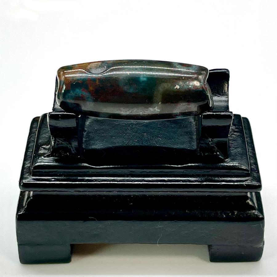 本物 九眼天珠 朱砂 s744 古代チベット護符 天眼石 老天珠 ジービーズ