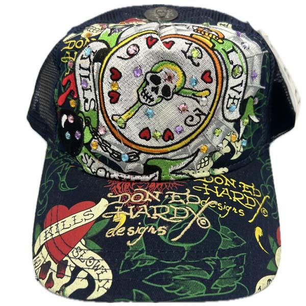 BoA × Ed Hardy コラボ キャップ 完全受注生産 限定品 パープル