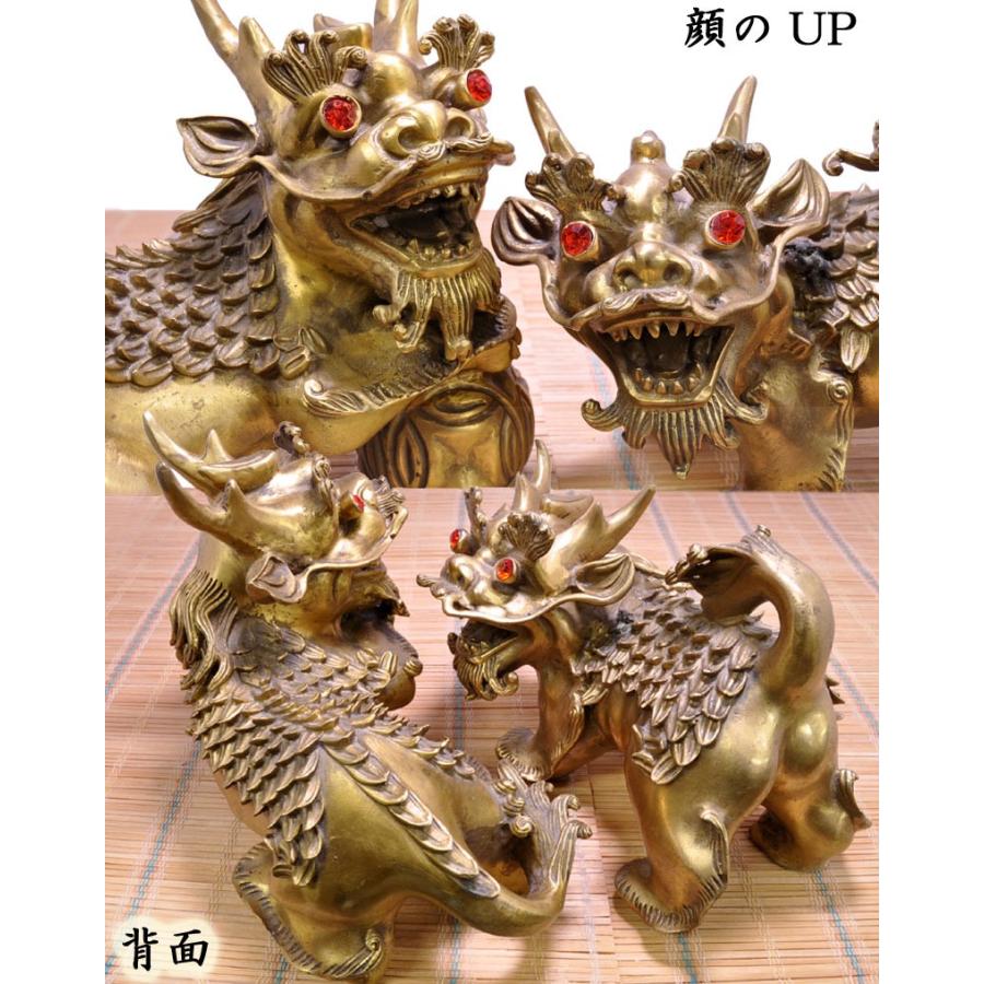 銅器 龍 書道具 文房具 装飾品 工芸品 美術品 置物 銅 細工 龍鳳如意