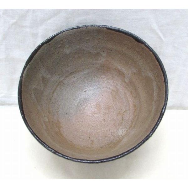 古物 唐津焼 皮鯨茶碗 西岡小十作 季節に関係なくお使いいただけます