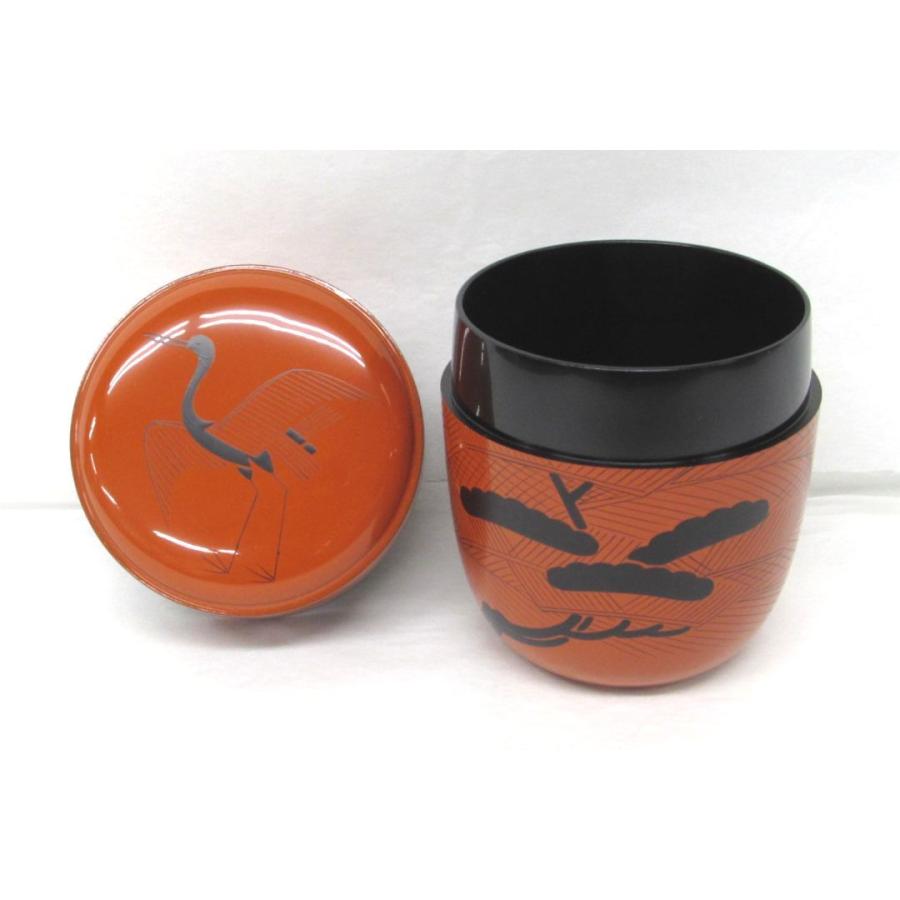 薄茶器 玄々斎好み写し 曙棗(蓬莱絵)・上 田中宗凌作 裏千家のお好みの