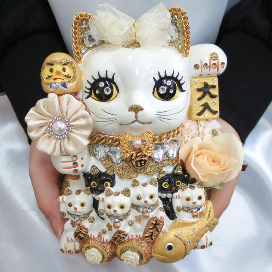 バカラ】動物 猫 エジプト エジプシャンキャット 置物 インテリア☆金