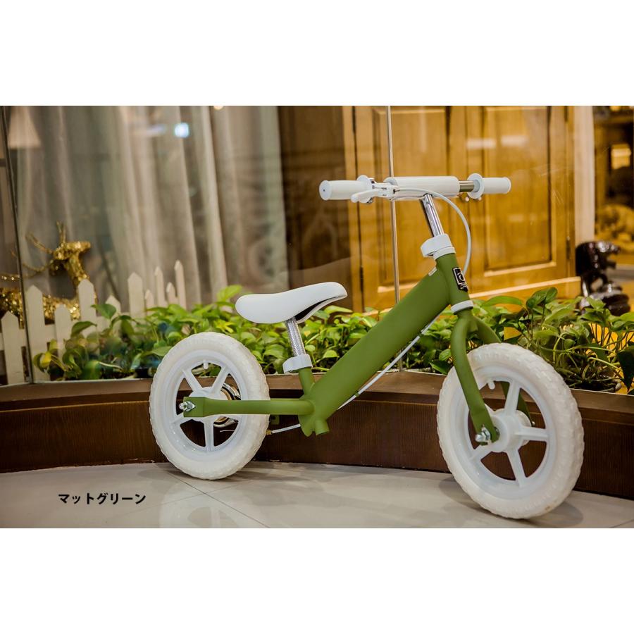 子供用 ブレーキ付 キックバイク 12インチ 送料無料 幼児用ペダルなし