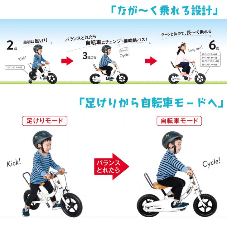 TOP ケッターサイクル3 16インチ 子供自転車 子供用自転車 子ども用