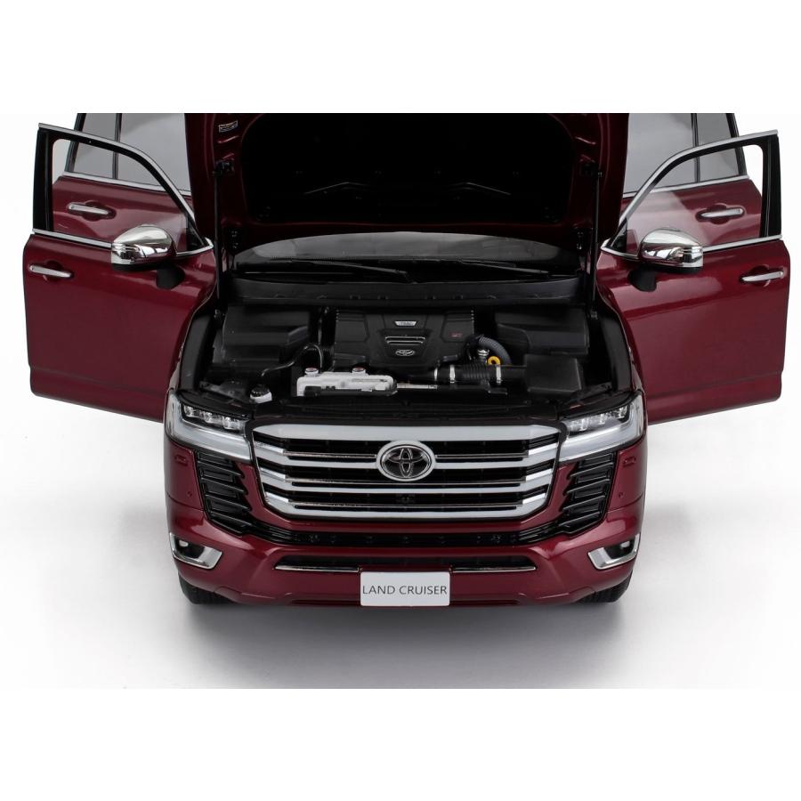 トヨタ（TOYOTA） ミニカー 1/18 ランドクルーザー 300-ZX SUV LCD