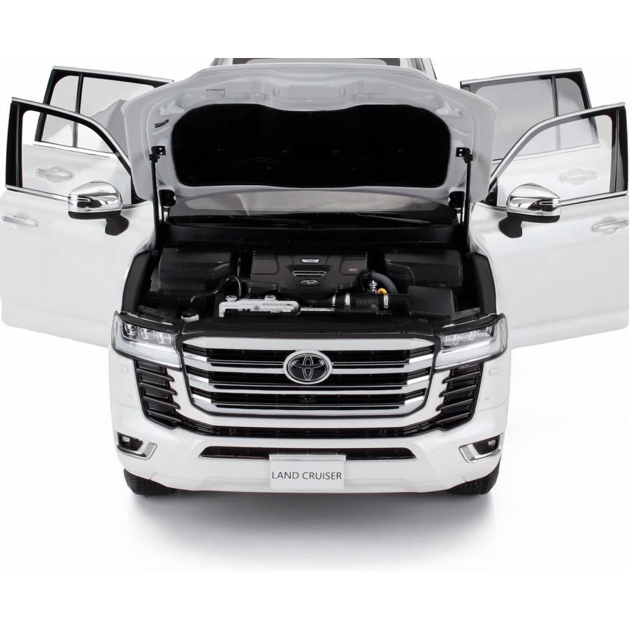 トヨタ（TOYOTA） ミニカー 1/18 ランドクルーザー 300-ZX SUV LCD