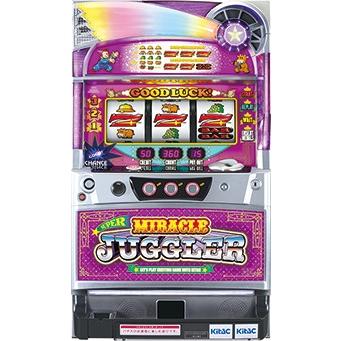 北電子 スーパーミラクルジャグラー 中古パチスロ実機 『コイン不要機