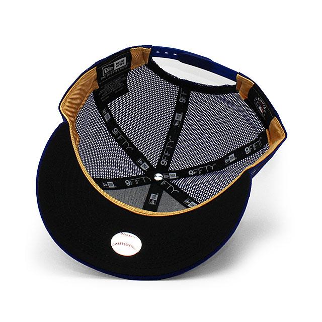 9FIFTY 2025 ゴールドコレクション ニューエラ メッシュキャップ