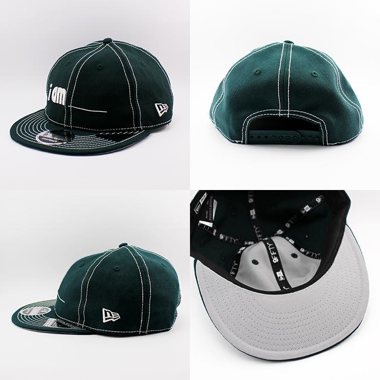 在原みゆ紀 newera ニューエラ キャップ リップストップ ダークグレー