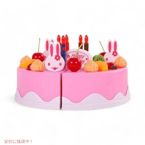 並行輸入品】HenMerry お誕生日ケーキ おままごとセット 38ピース