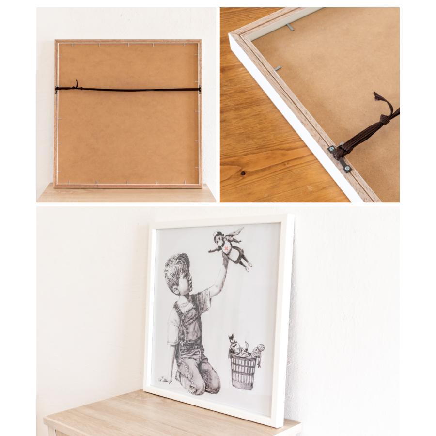 Banksy バンクシー ポスター アートパネル アートポスター フレーム