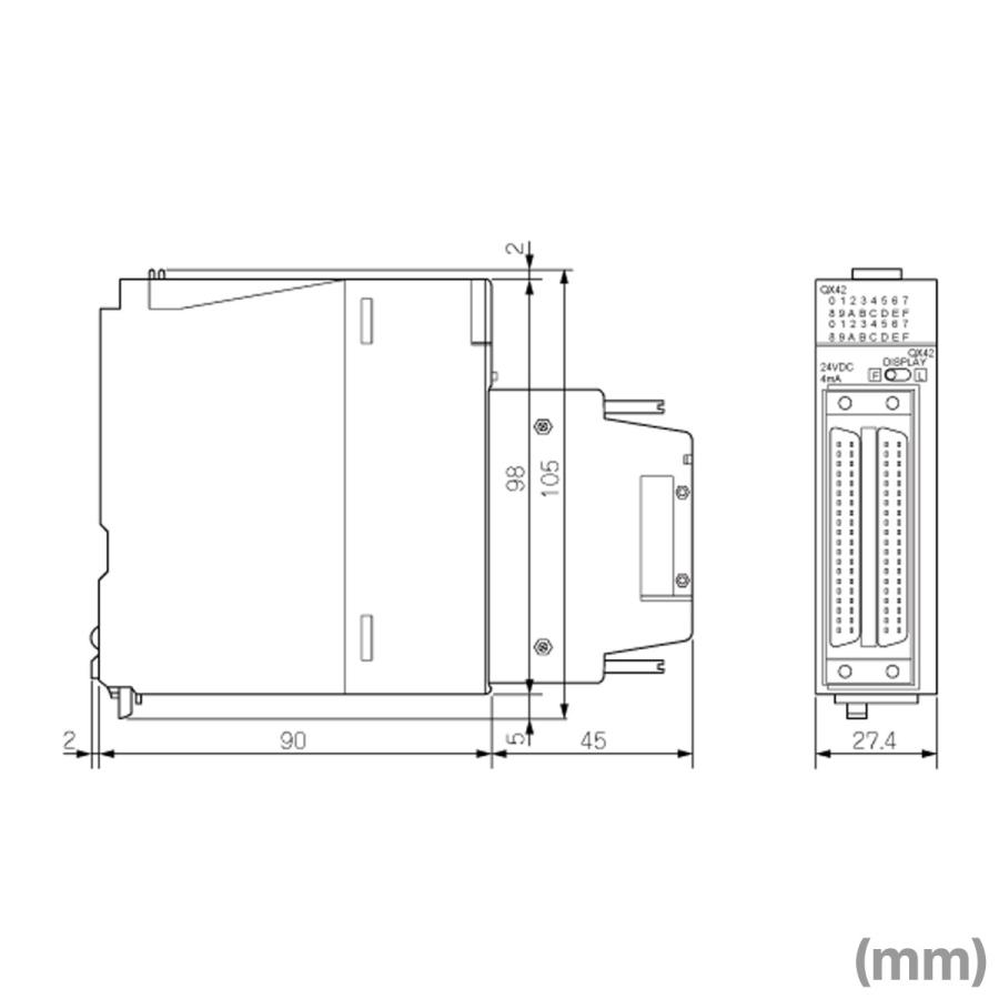 三菱電機（MITSUBISHI ELECTRIC） QH42P DC入力トランジスタ出力複合