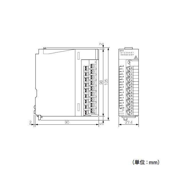 三菱電機（MITSUBISHI ELECTRIC） QY10 接点出力ユニット Qシリーズ