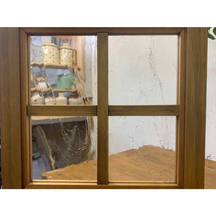 室内窓 アルトドイッチェガラス FIX窓 アンティークブラウン 35×2.5