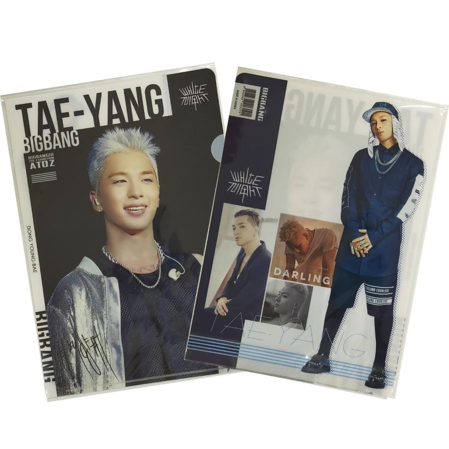 SOL テヤン TAEYANG BIGBANG ビッグバン A4 クリアファイル 韓流