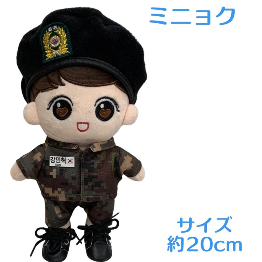 キャラクター ドール CNBLUE ミニョク似 着せ替え ぬいぐるみ 人形