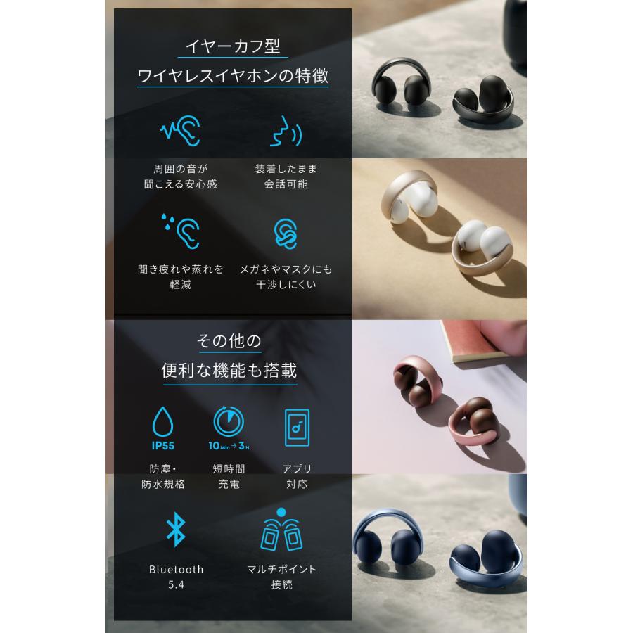 Soundcore（Anker） Anker Soundcore AeroClip（Bluetooth 5.4