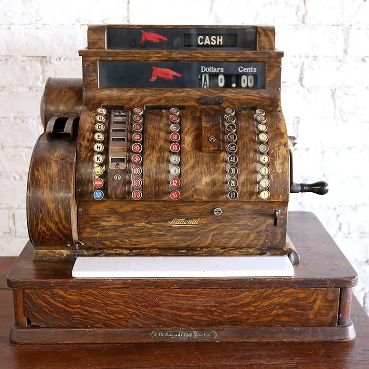 FUKUNARU REGISTER アンティーク レジスターレトロ FUKUNARU REGISTER