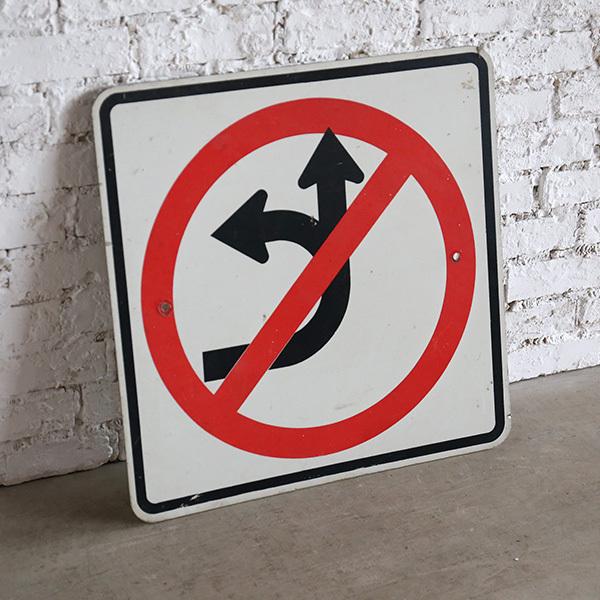 看板 標識 矢印 アメリカ標識 カリフォルニア オリジナル サイン 道路