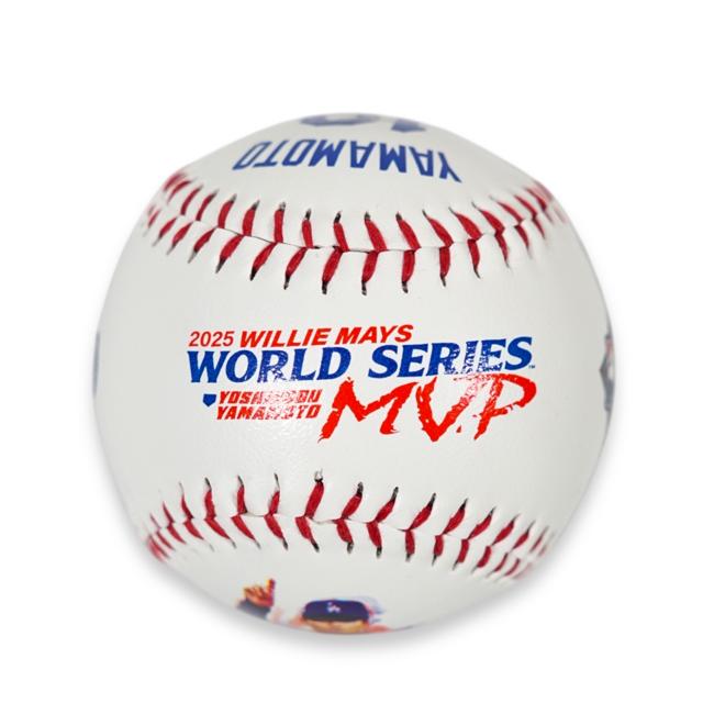 山本由伸 2025 ワールドシリーズ MVP 記念ボール ドジャース MLB