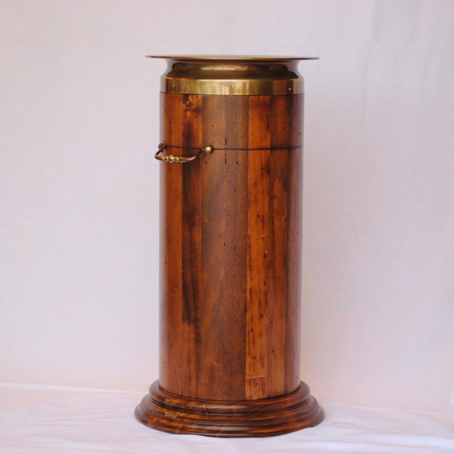 傘立て おしゃれ アンブレラスタンド アンティーク風家具 円筒形 樽型