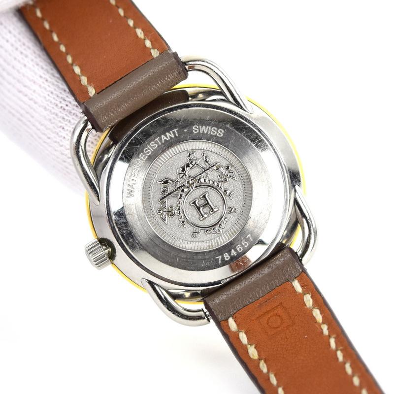 エルメス＊アルソー＊革ベルト エルメス アルソー クロノグラフ 43MM