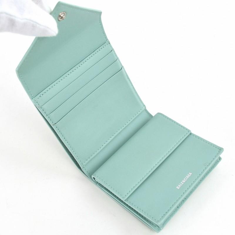 PAPIER（BALENCIAGA） バレンシアガ 財布 レザー 二つ折り 小銭入れ