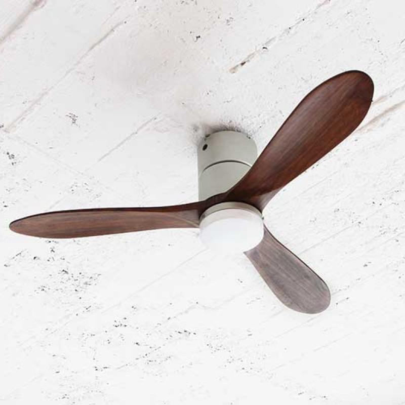 JAVALO ELF シーリングファン 昼白色 Modern Collection LED REAL wood