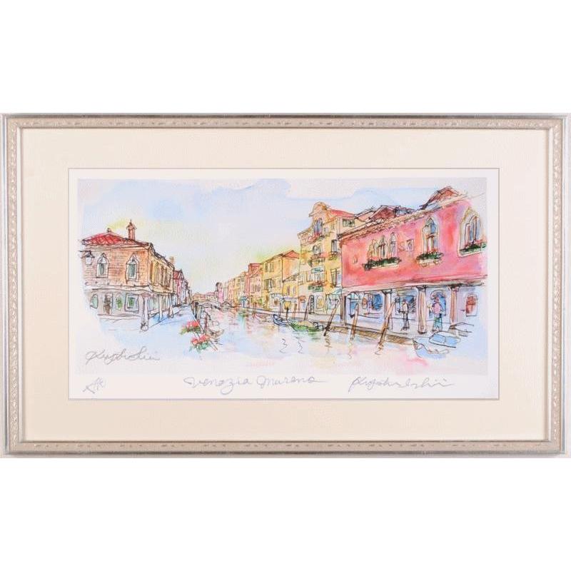 島関 實作 油絵「夜明けのヴェニス」 島関 實作 油絵「夜明けのヴェニス」