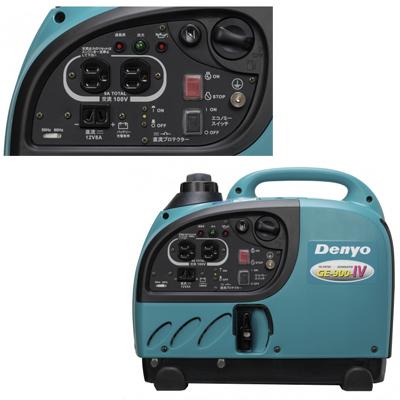 デンヨー） GE-900SS-IV 発電機 （インバータ式） （防音フレーム