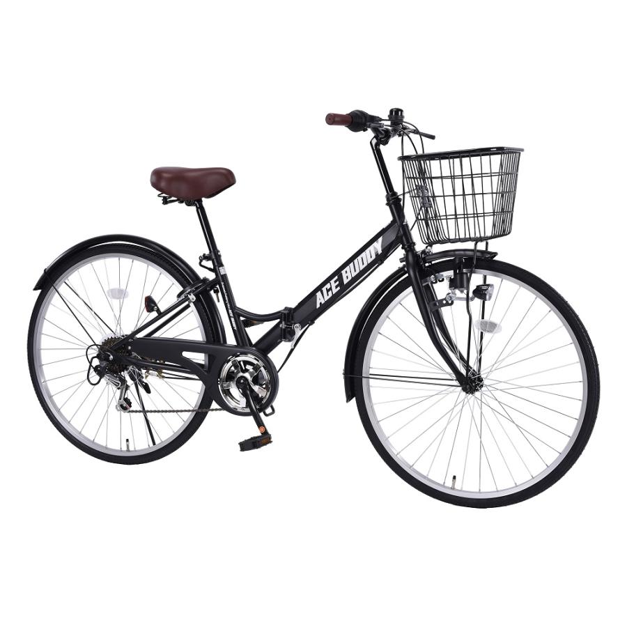 シティサイクル 26インチ シマノ6段変速ギア ママチャリ 自転車