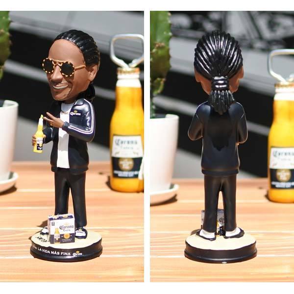 スヌープドッグ コロナビール コラボ ボブルヘッド 首ふり人形 Snoop