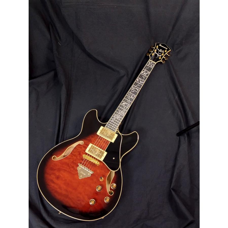Ibanez（アイバニーズ） AS93QMSP DBS : Dark Brown Sunburst セミアコ