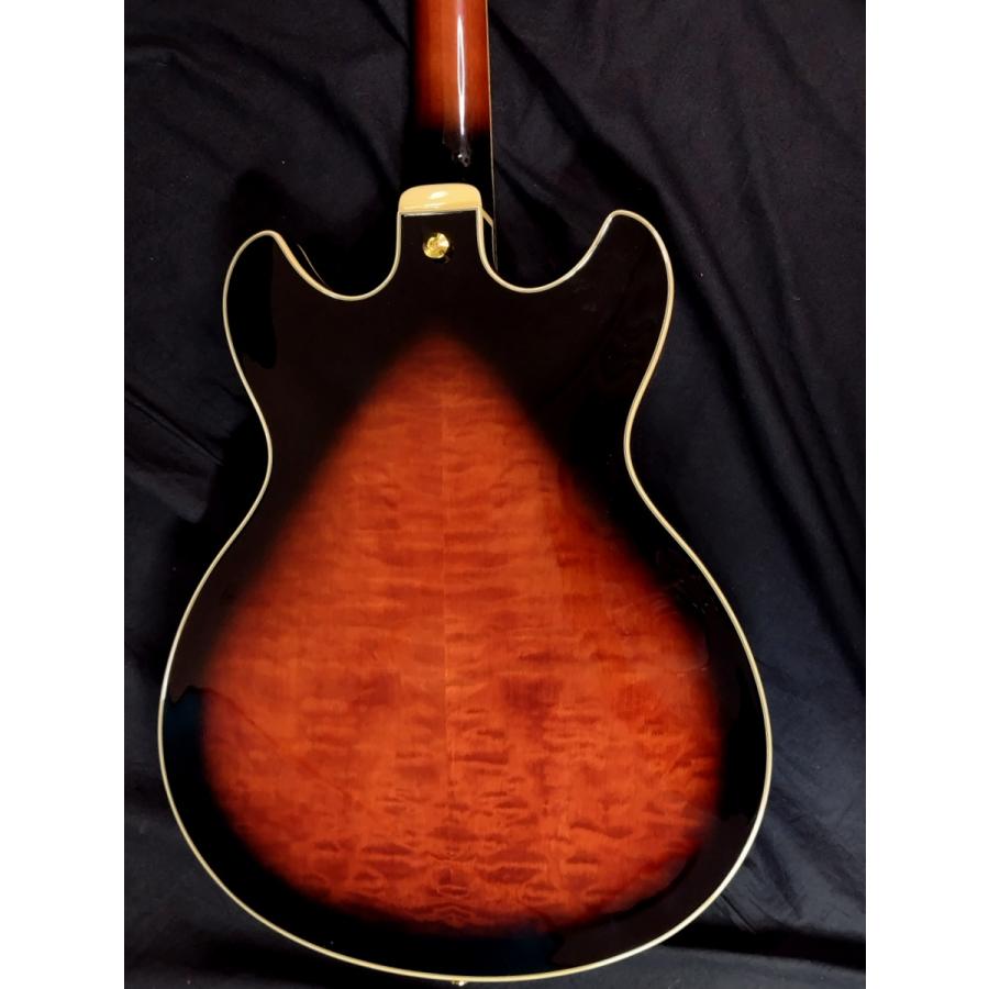 Ibanez（アイバニーズ） AS93QMSP DBS : Dark Brown Sunburst セミアコ