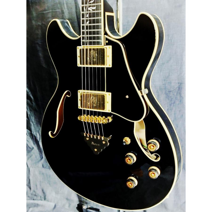 Ibanez（アイバニーズ） Ibanez AS93SP Black セミアコ : 愛曲楽器