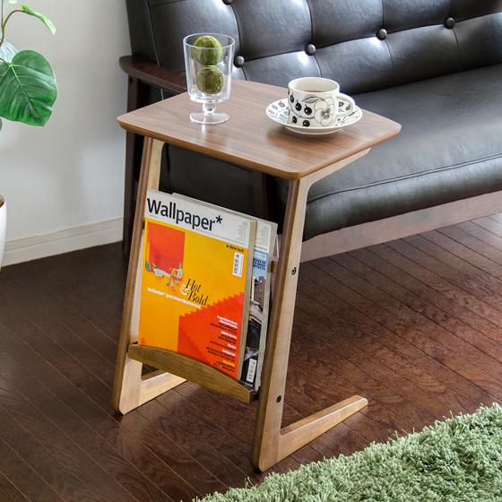 東谷 サイドテーブル 北欧 木製 おしゃれ ベッドサイドテーブル