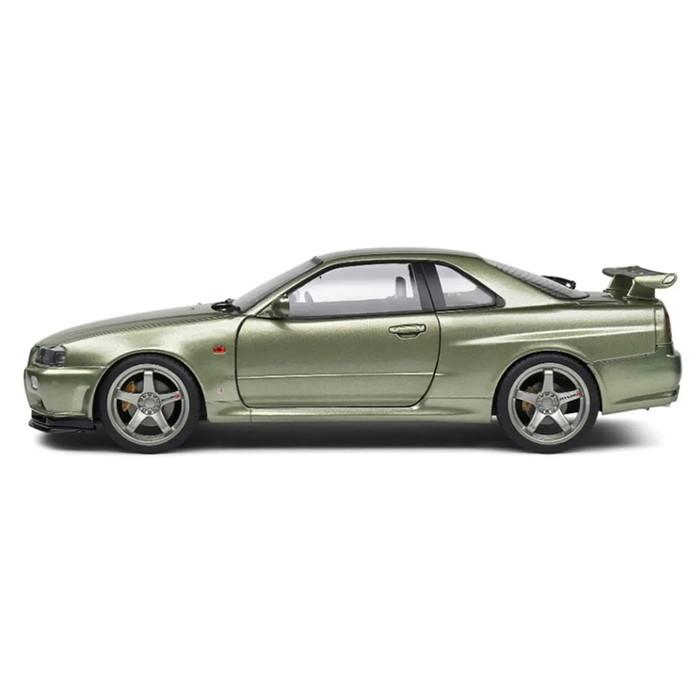 ミニカー 1/18 日産 スカイライン GT-R R34 1999 グリーン NISSAN ダイ