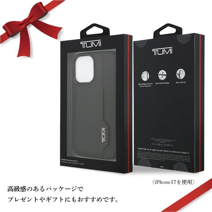iPhone 17 ケース 17Pro Max TUMI レザー iPhone17 アイフォン17