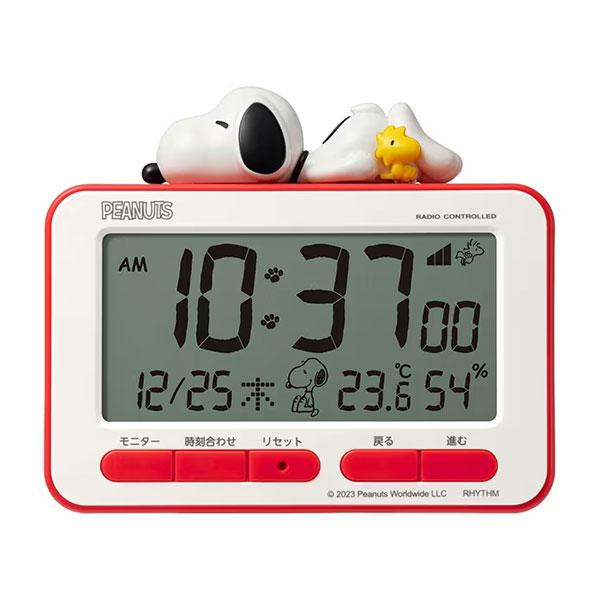 SNOOPY（スヌーピー） リズム/フィギュア付 SNOOPY/電波デジタル
