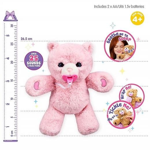 Little Live Pets 】リトルライブペット コージードージー ピンク ベア